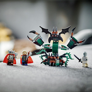 لگو مارول مدل ثور حمله به آسگارد 159 قطعه Attack on New Asgard 77207_اسباب بازی